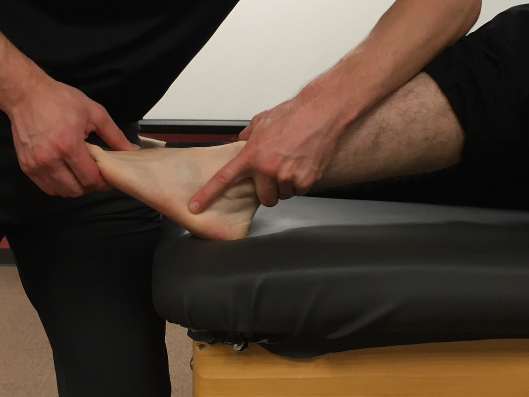 Special tests used in the examination of patients with lateral ankle